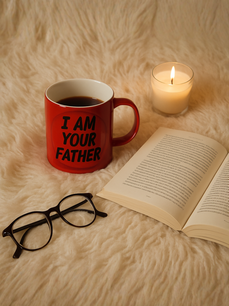 I Am Your Father Red Ceramic Mug | Gift for Star Wars Fans