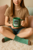 Mandalorian First Trip Out Ceramic Mug | Gift for Star Wars Fans