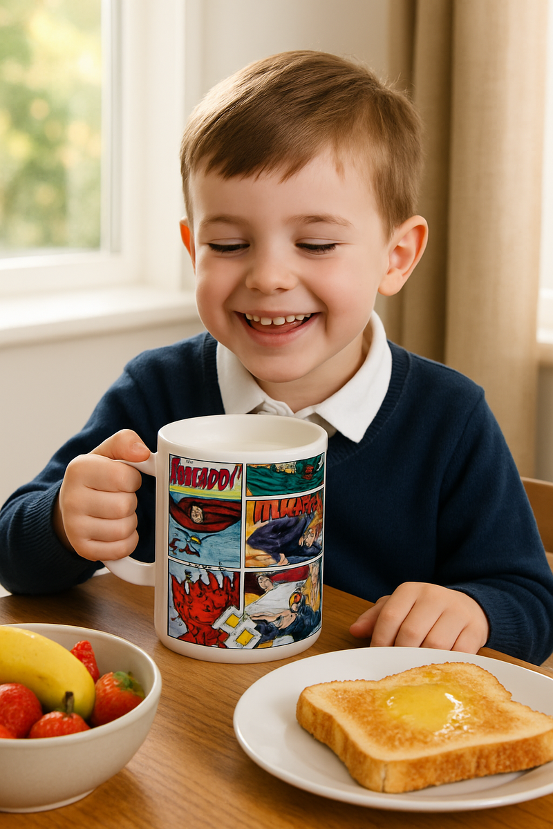 Marvel Comic Thor Ceramic Mug | Gift for Marvel Fans