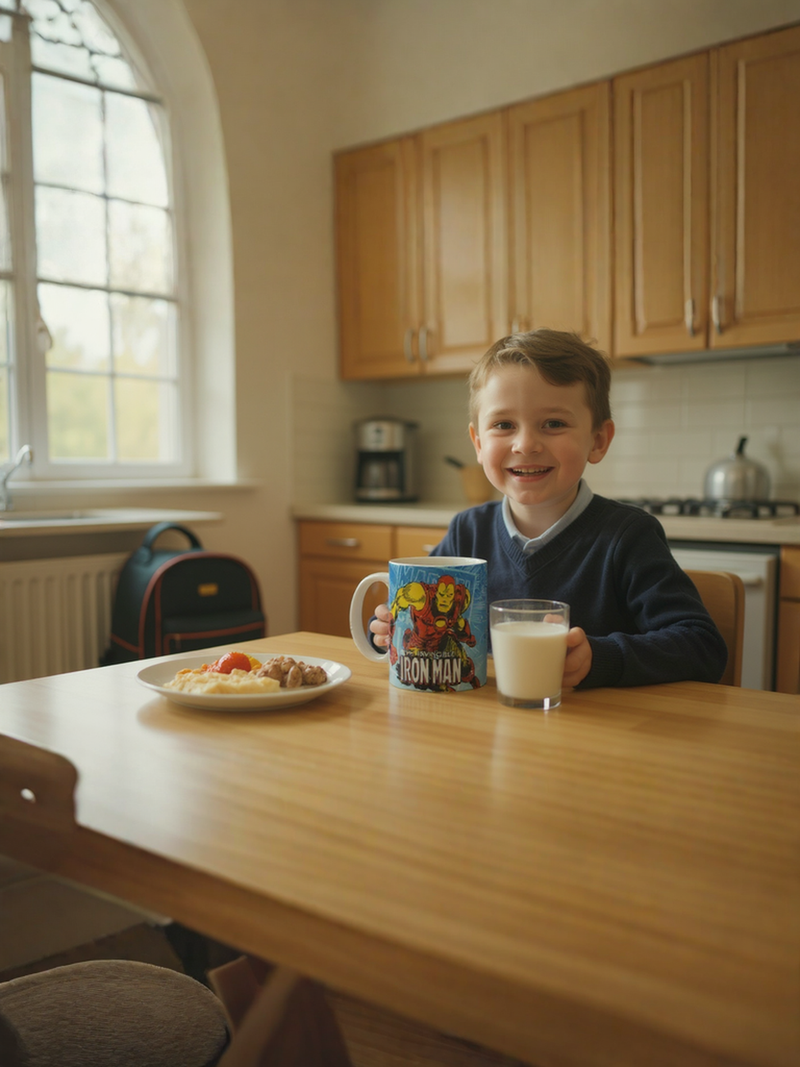 Marvel Invincible Iron Man Ceramic Mug | 350ml | Gift for Marvel Fans&nbsp;