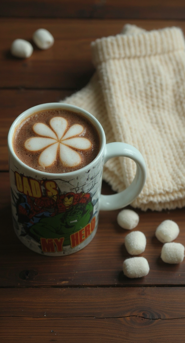 Marvel Comic White Ceramic Mug and Black Socks Gift Set | Gift for Marvel Fans&nbsp;