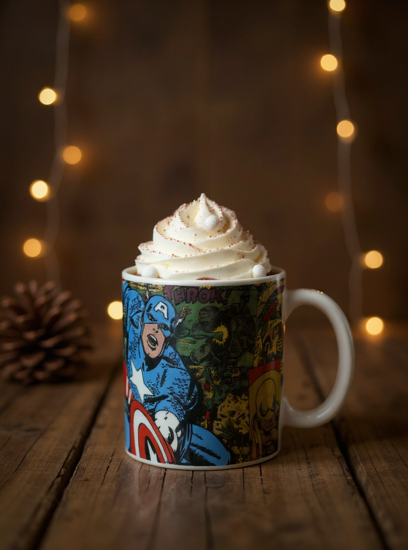 Patriot Protector Marvel Captain America Comics Mug | Gift for Marvel Fans