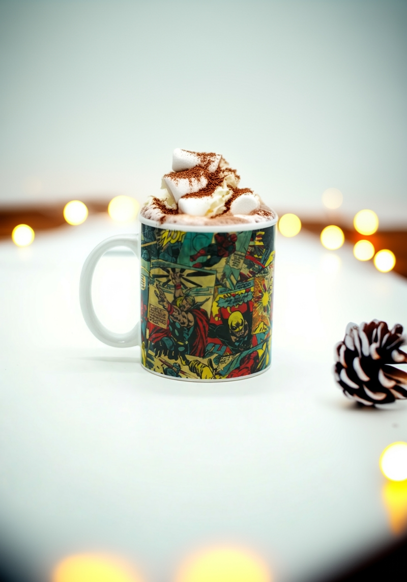 Patriot Protector Marvel Captain America Comics Mug | Gift for Marvel Fans