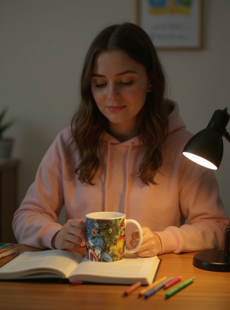 Patriot Protector Marvel Captain America Comics Mug | Gift for Marvel Fans