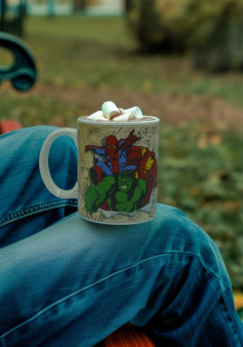Marvel Legends Ceramic Mug | Gift for Marvel Fans