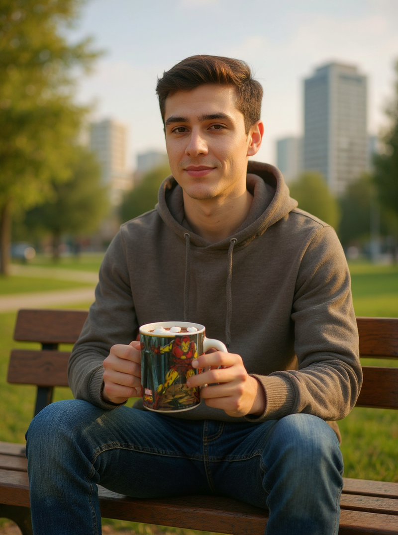 Iron Forge Marvel Iron Man Ceramic Mug | Gift for Marvel Fans