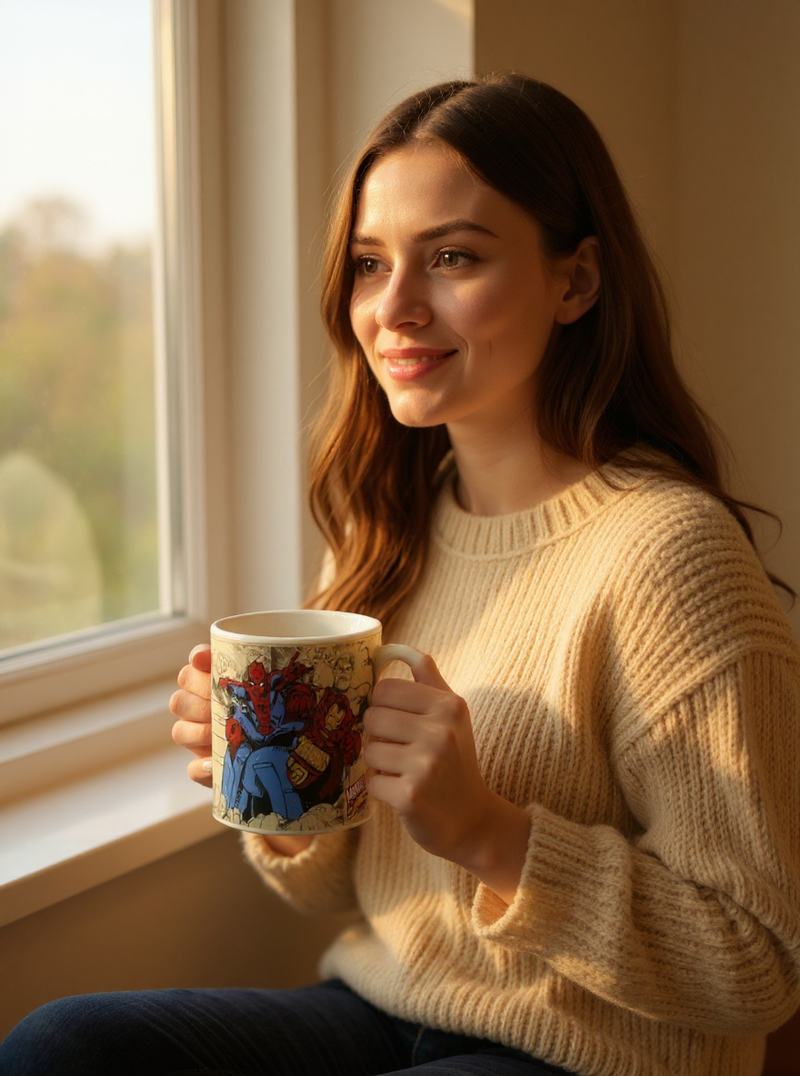 Marvel Legends Ceramic Mug | Gift for Marvel Fans