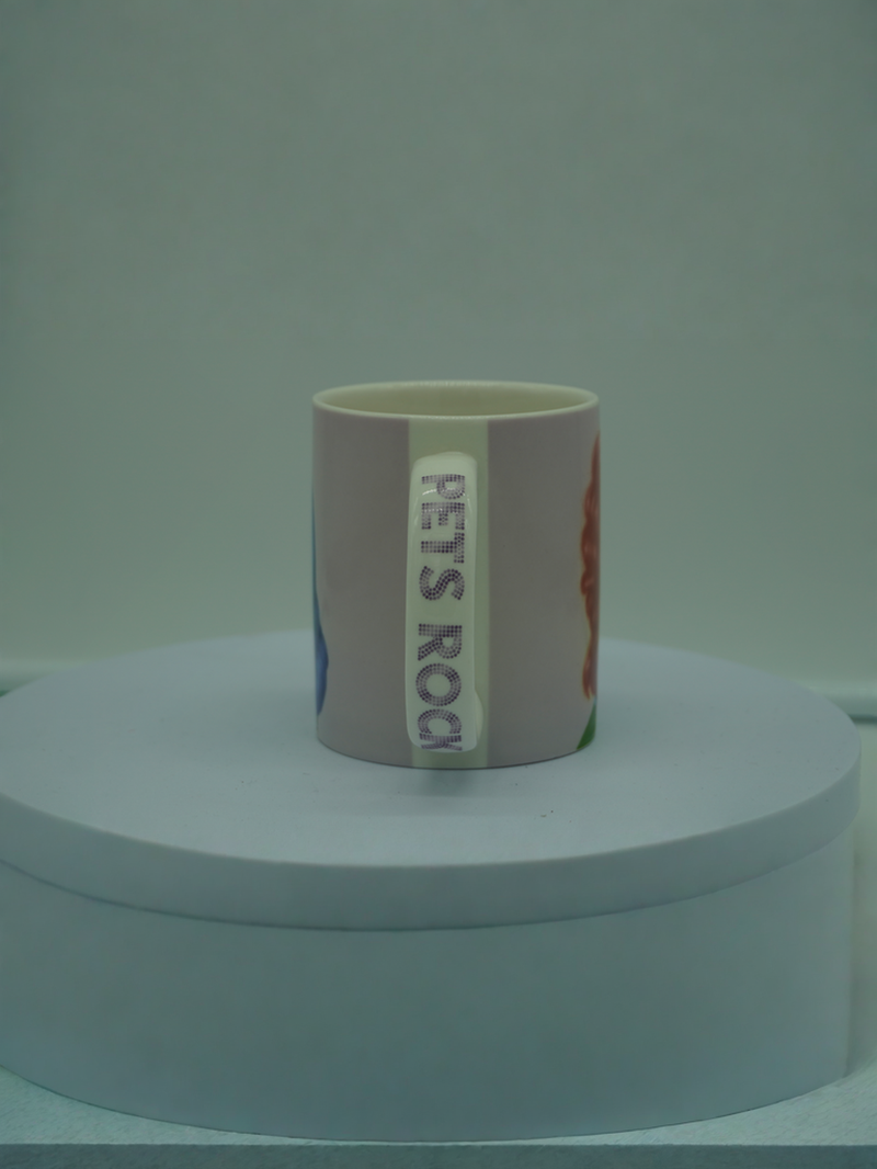 Cat Lisa Masterpiece Mug | Gift for Art and Cat Lovers