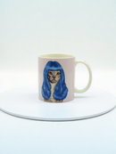 Cat Lisa Masterpiece Mug | Gift for Art and Cat Lovers