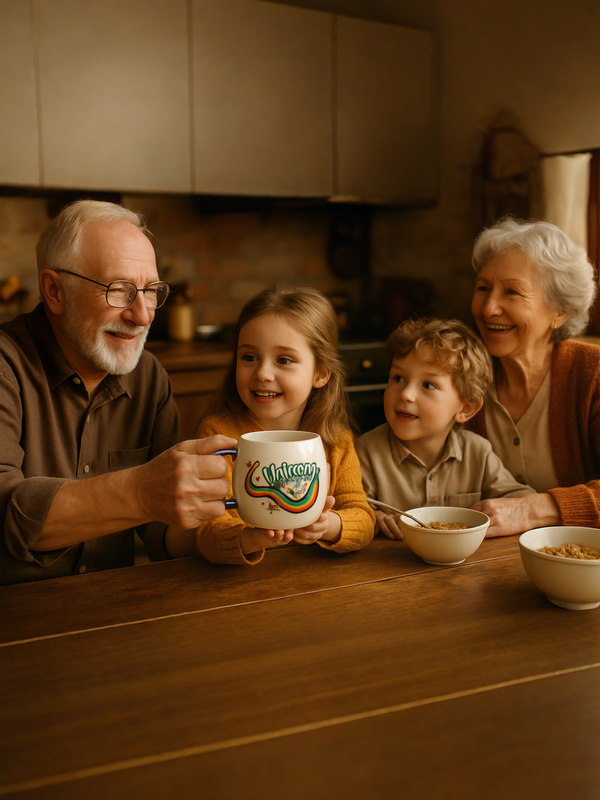 Unicorn Rainbow White Ceramic Mug | Gift for Color Lovers&nbsp;