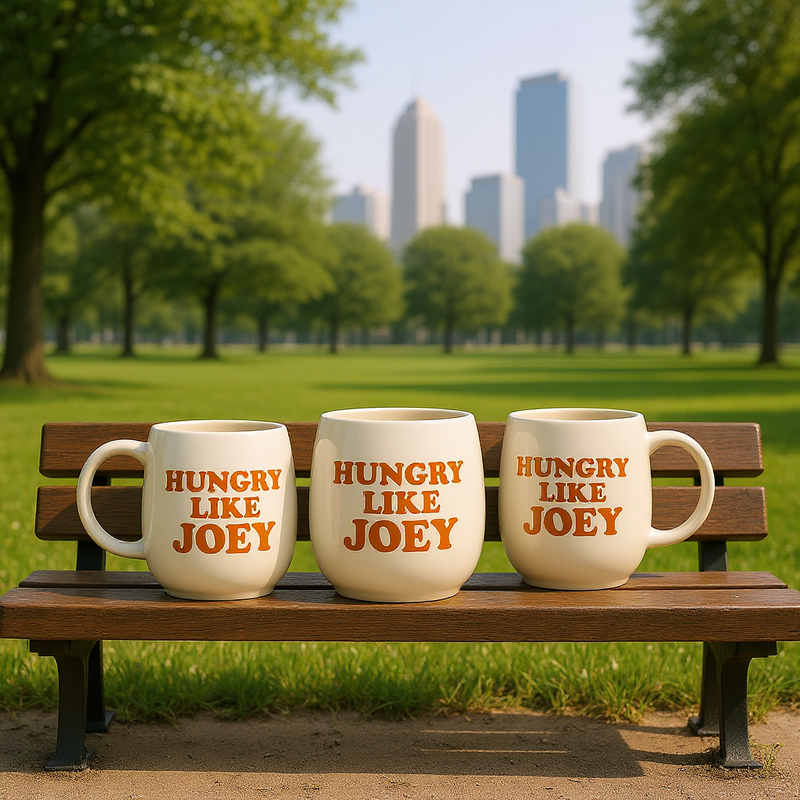 Hungry Like Joey Ceramic Mug | Gift for Friends Fans&nbsp;