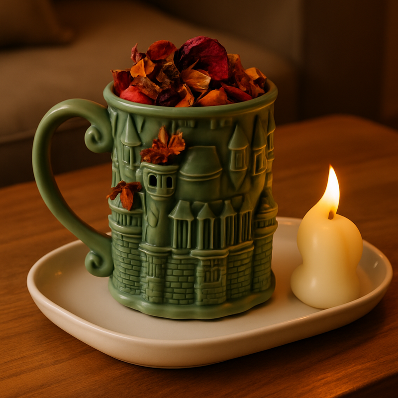 Mystic Citadel Ceramic Mug | Perfect For Coffee Lovers