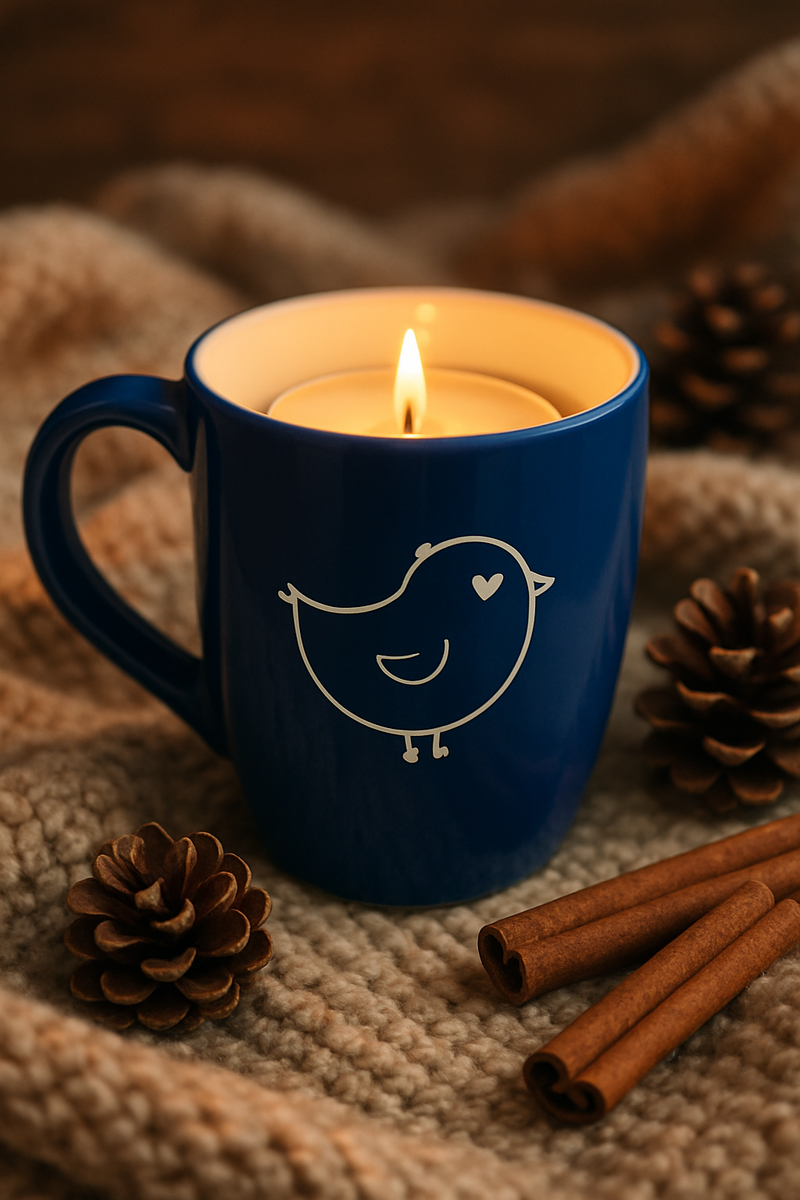 Midnight Chick Ceramic Mug