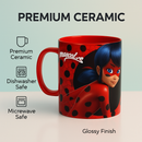 Ladybug Delight Ceramic Mug