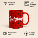 Ladybug Delight Ceramic Mug