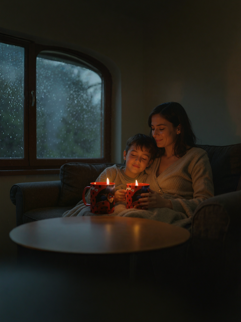 Ladybug Delight Ceramic Mug
