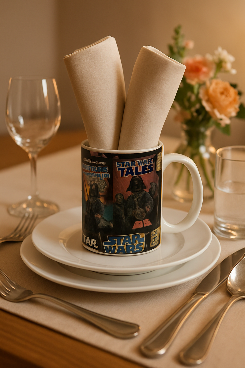 Star Wars Comic Chronicles Ceramic Mug | Perfect Gift For Star Wars Fans