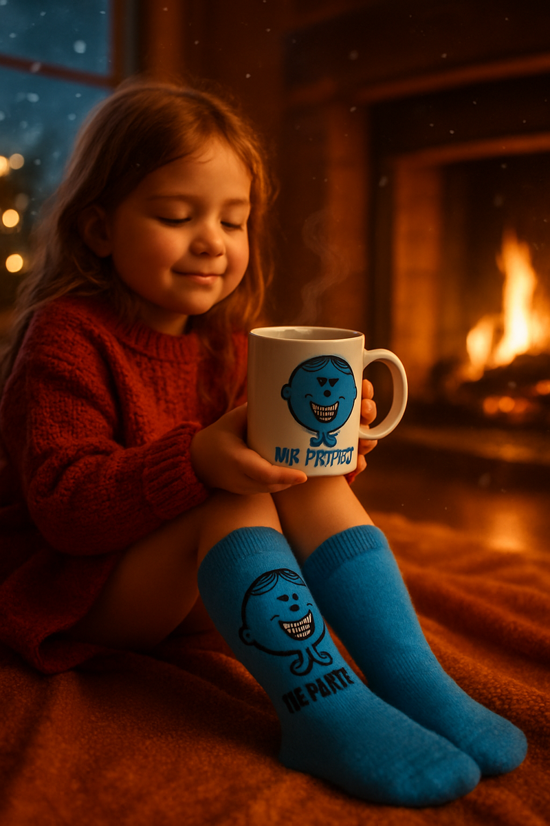 Little Miss Mr. Perfect Mug and Socks Set