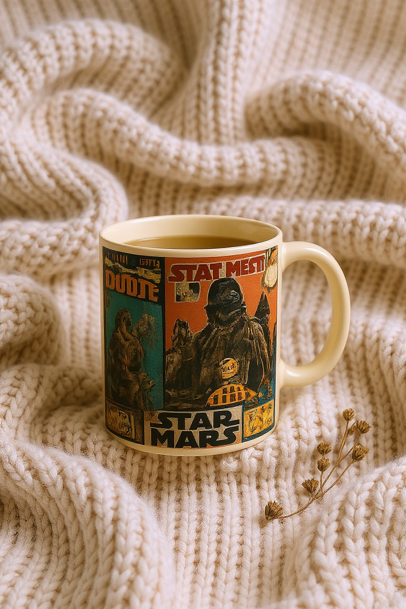 Star Wars Comic Chronicles Ceramic Mug | Perfect Gift For Star Wars Fans