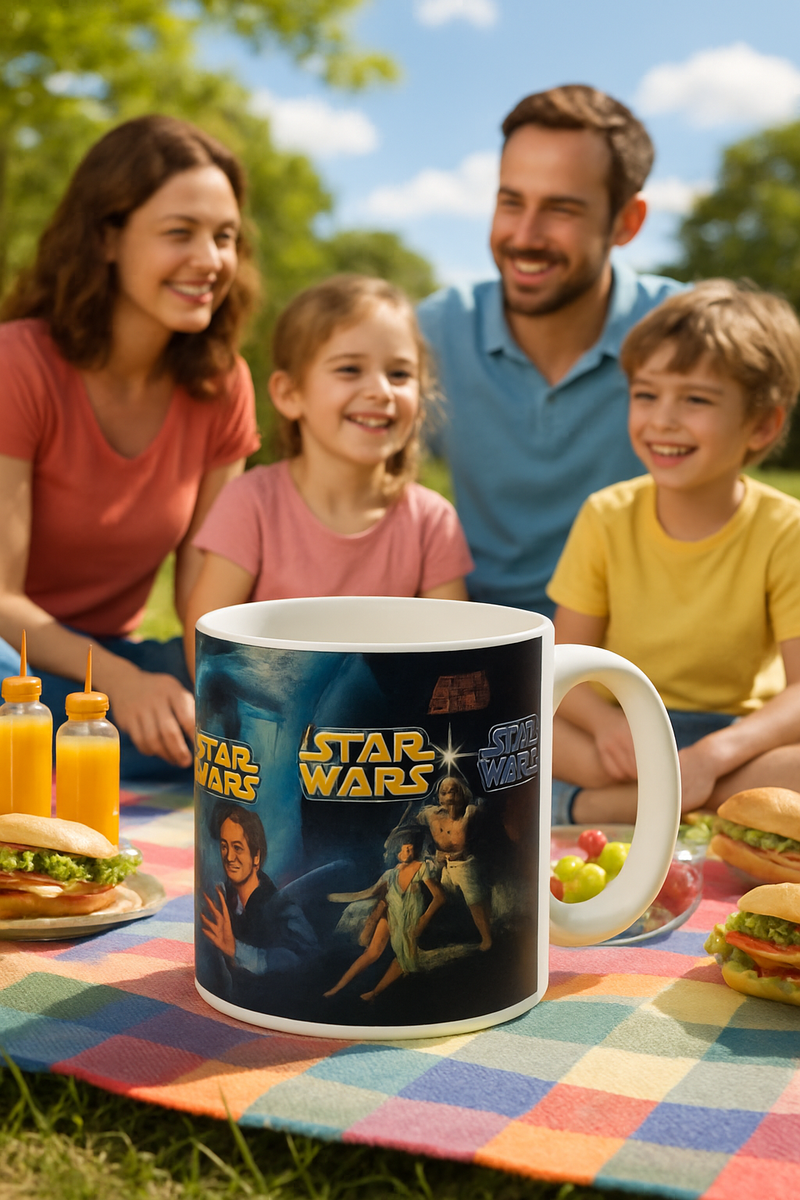 Star Wars Comic Chronicles Ceramic Mug | Perfect Gift For Star Wars Fans