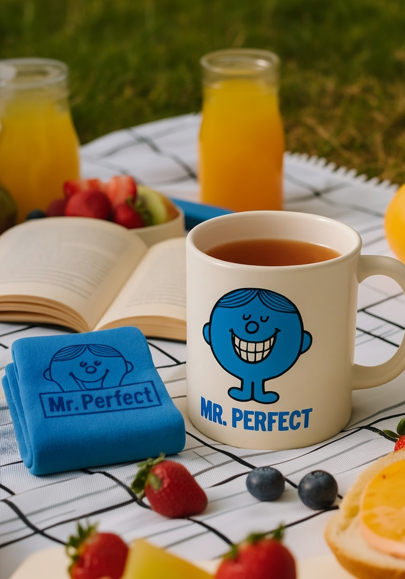 Little Miss Mr. Perfect Mug and Socks Set