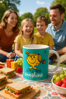 Little Miss Sunshine Radiant Ray Ceramic Mug |Perfect Gift for Fans