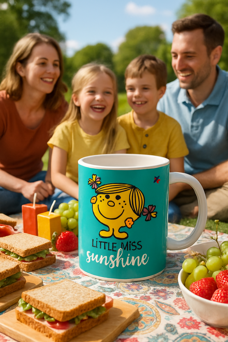 Little Miss Sunshine Radiant Ray Ceramic Mug |Perfect Gift for Fans