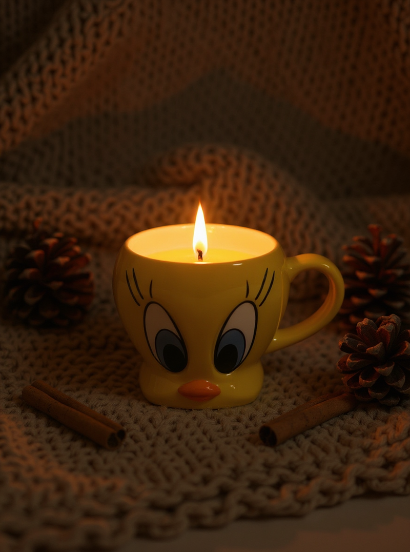 Tweety’s Playful 3D Coffee Mug | Perfect for Kids