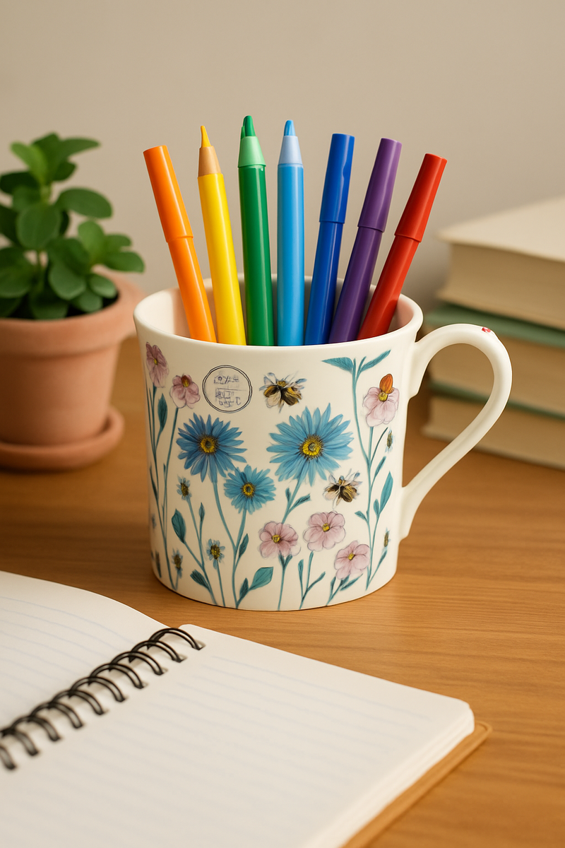 Floral Meadow Bliss Mug | Perfect for Floral Enthusiasts