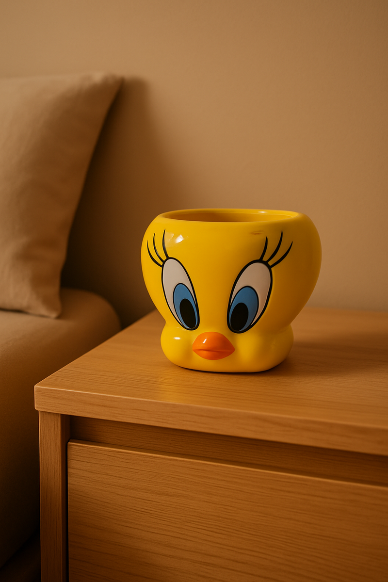 Tweety’s Playful 3D Coffee Mug | Perfect for Kids