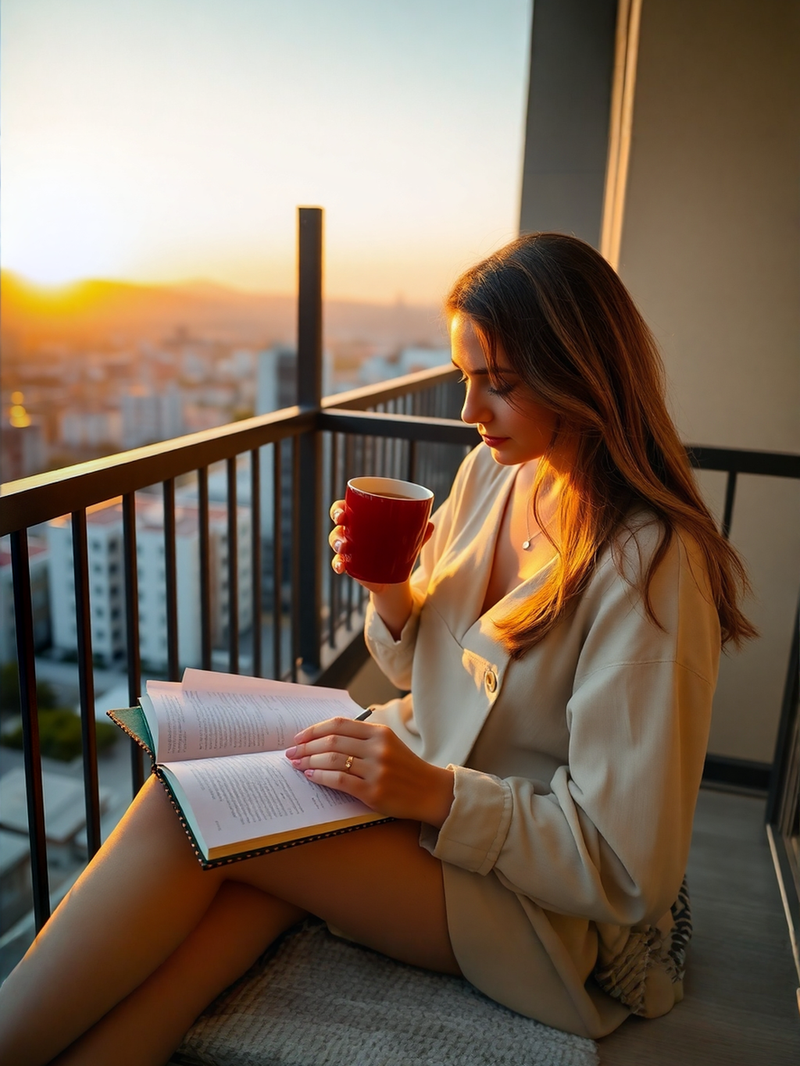 Classic Crimson Charm Mug