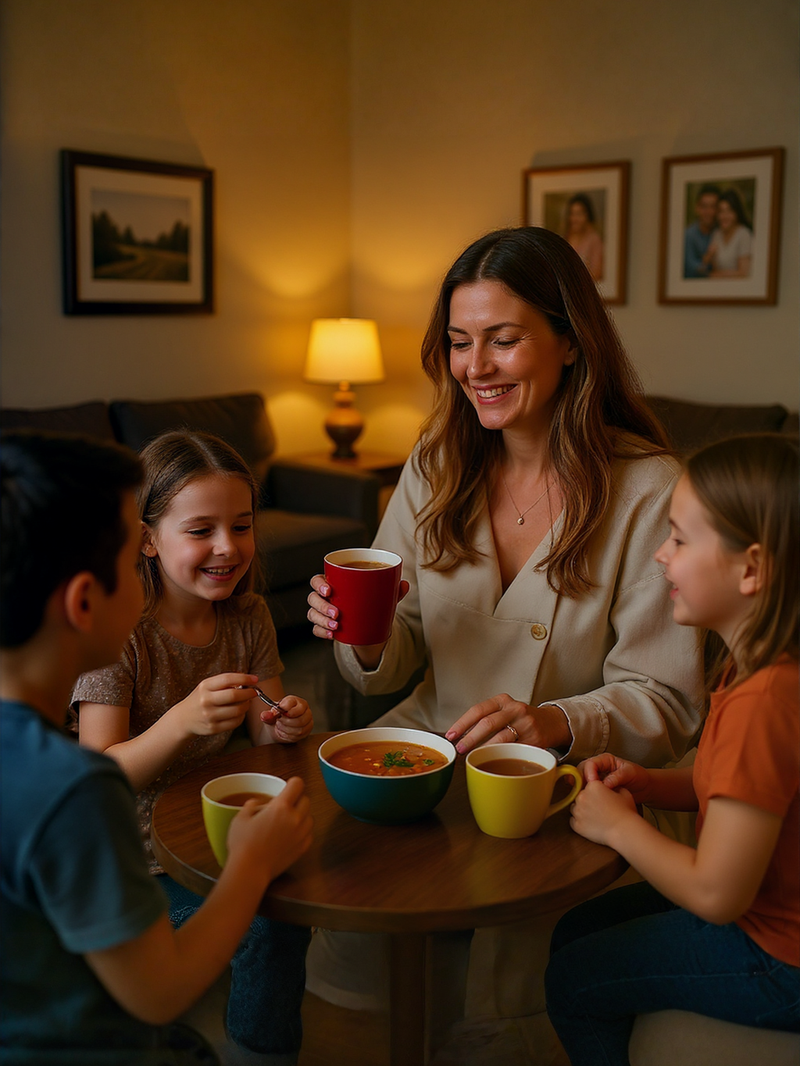 Classic Crimson Charm Mug