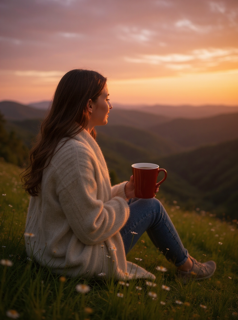 Classic Crimson Charm Mug