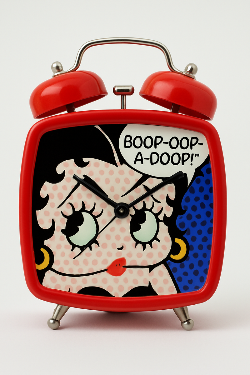 Betty Boop "Boop-Oop-a-Doop" Alarm Clock
