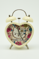 Vintage Hello Kitty Floral Alarm Clock