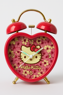 Hello Kitty Floral Heart Clock