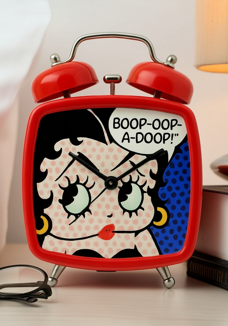 Betty Boop "Boop-Oop-a-Doop" Alarm Clock