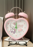 Hello Kitty Rose Bell Alarm Clock