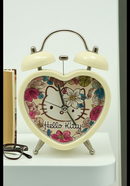 Vintage Hello Kitty Floral Alarm Clock