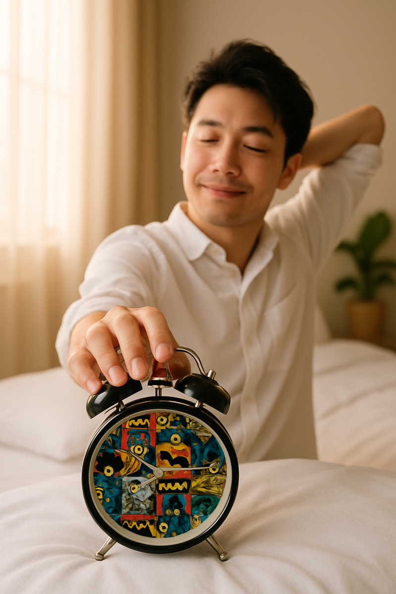 Retro Batman Bell Alarm Clock