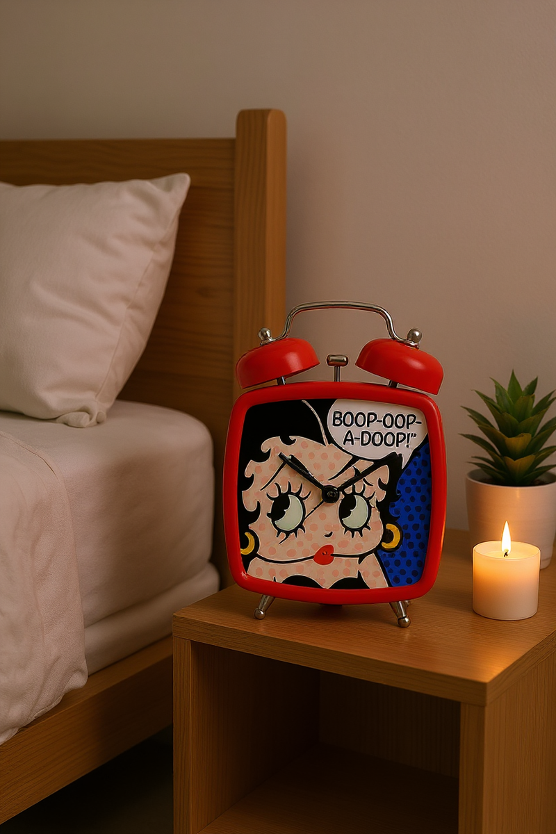 Betty Boop "Boop-Oop-a-Doop" Alarm Clock