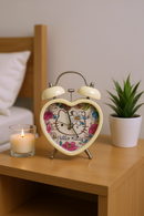 Vintage Hello Kitty Floral Alarm Clock