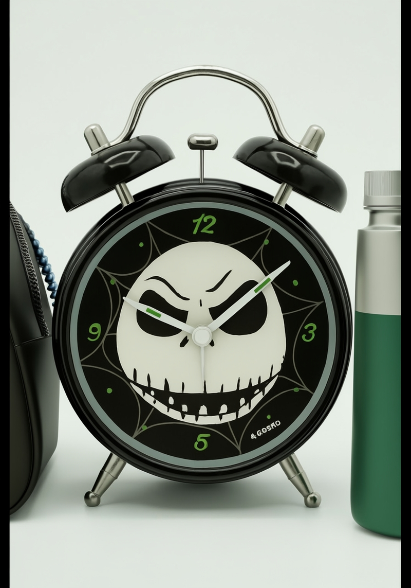 The Nightmare Before Christmas Jack Skellington Clock
