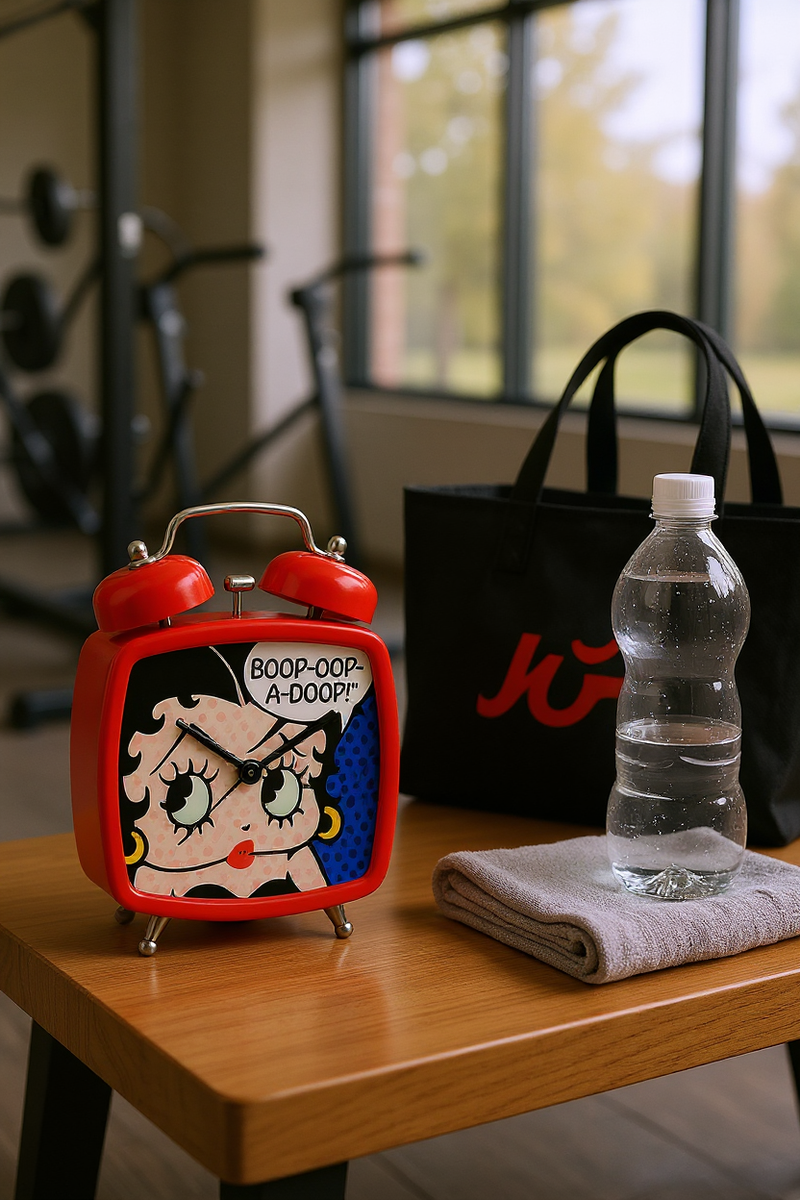 Betty Boop "Boop-Oop-a-Doop" Alarm Clock