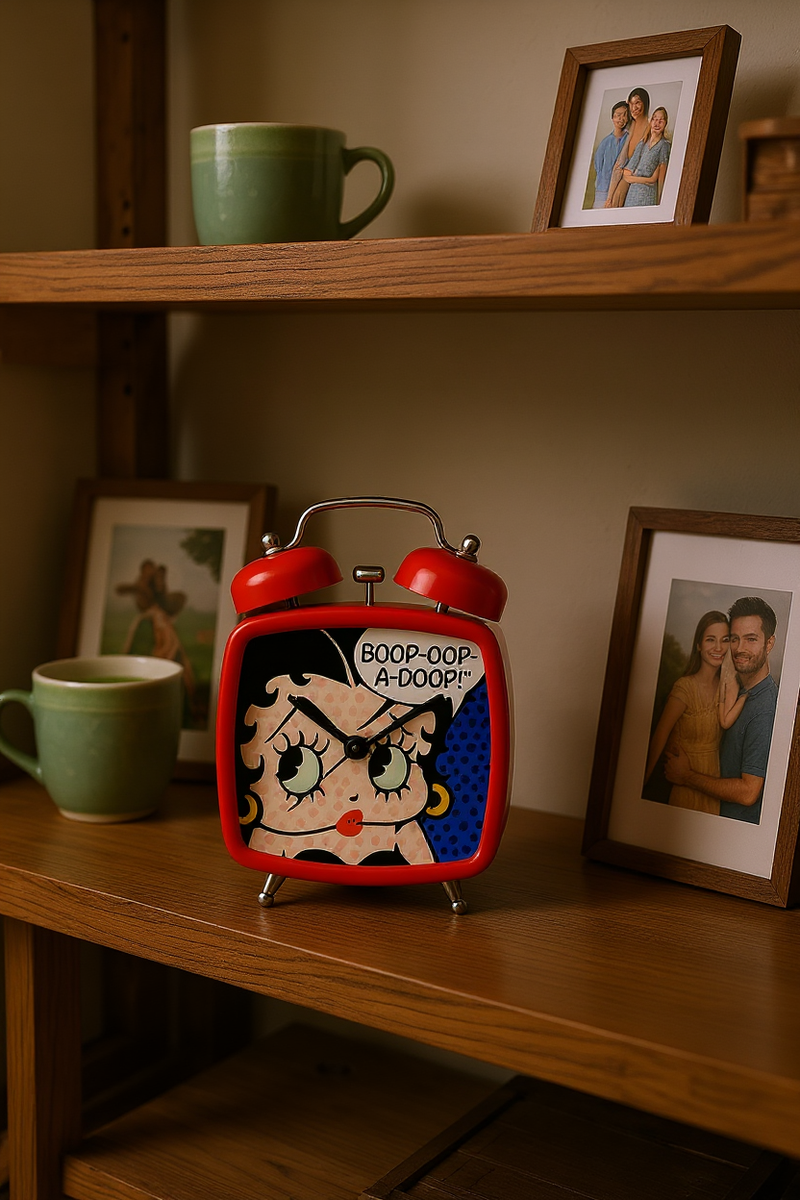 Betty Boop "Boop-Oop-a-Doop" Alarm Clock