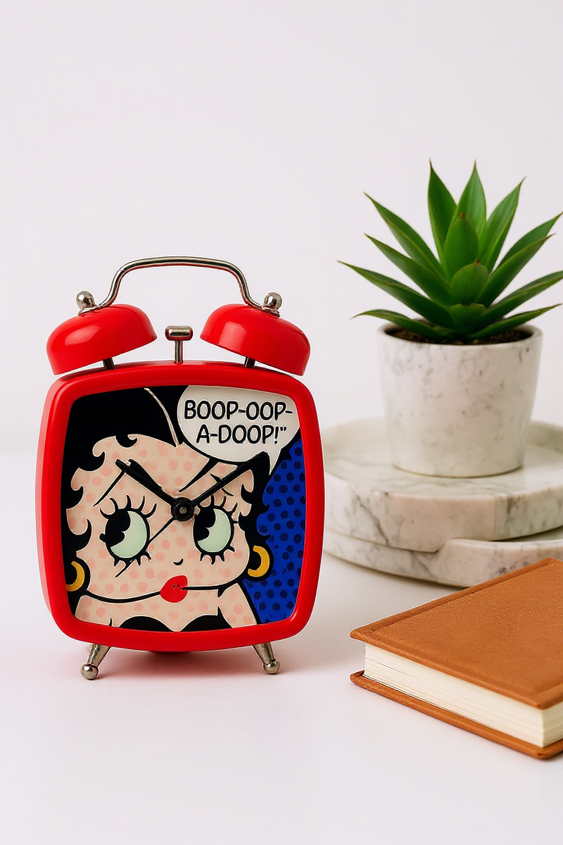 Betty Boop "Boop-Oop-a-Doop" Alarm Clock