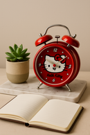 Hello Kitty Red Alarm Clock