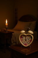 Vintage Hello Kitty Floral Alarm Clock