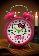 Hello Kitty Pink Alarm Clock