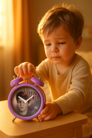 Justin Bieber Purple Pulse Alarm Clock